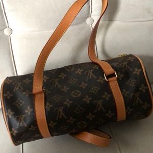 LV papillon with matching mini bag